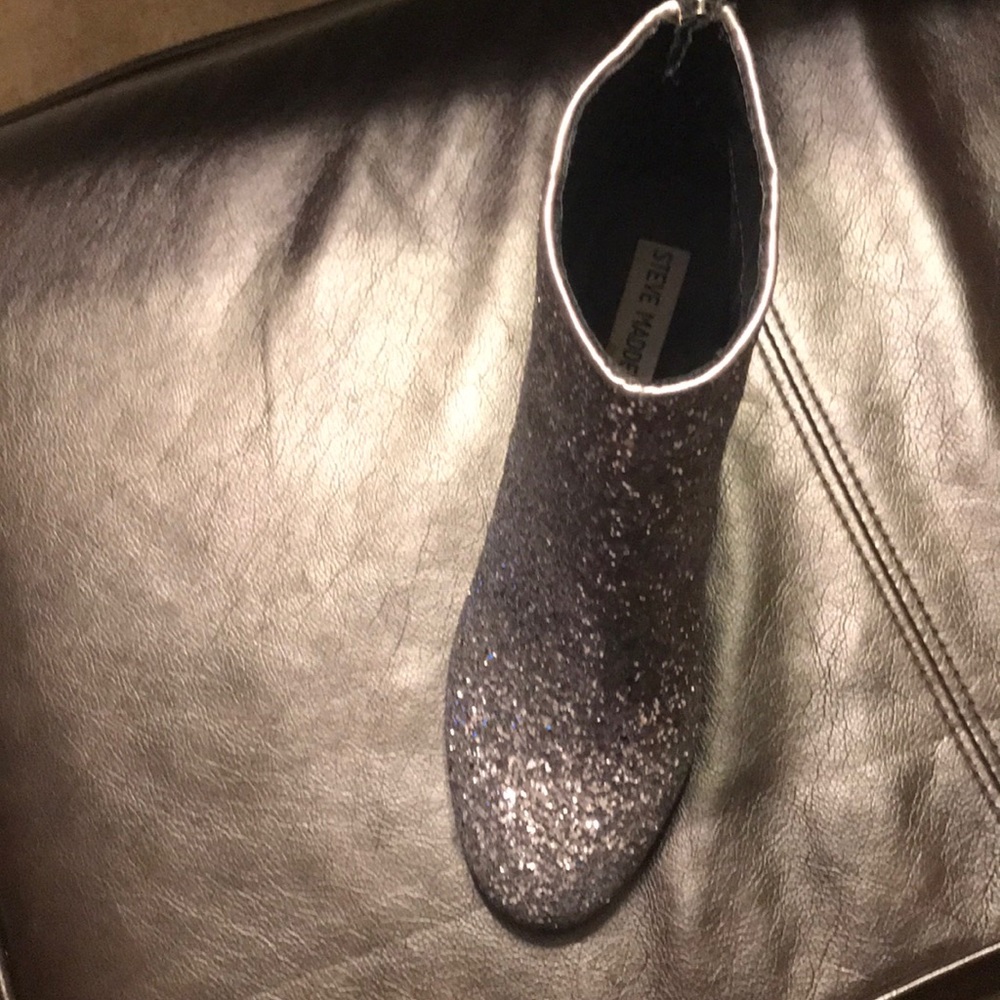 Steve Madden cynthia g pewter bootie